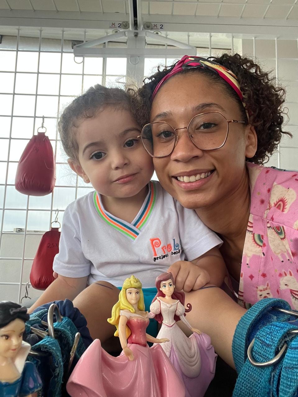 Atendimento de fisioterapia pediátrica